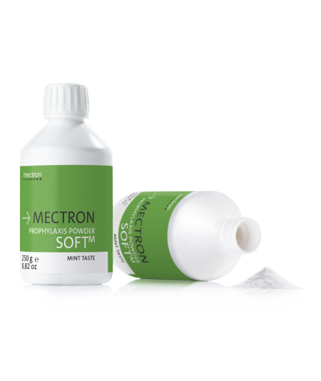 Prophylaxis Powder Soft Menthe - MECTRON - 4 bouteilles de 250gr