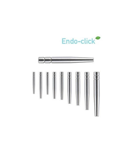 Tenons Inox Cylindro-Conique - ENDO-CLICK - 20pcs