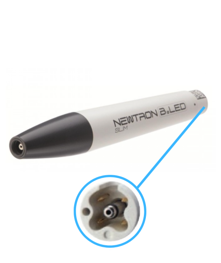 Pièce à main NEWTRON Slim B.LED - Anneau Blanc - Acteon Satelec