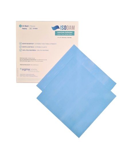 Digues Non-Latex ISODAM - SIGMA DENTAL - 20pcs