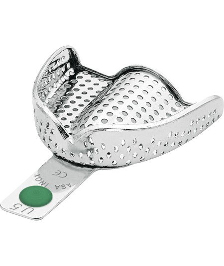 Porte Empreinte Perforé Avec Bord Perma-Lock - 1u - ASA DENTAL