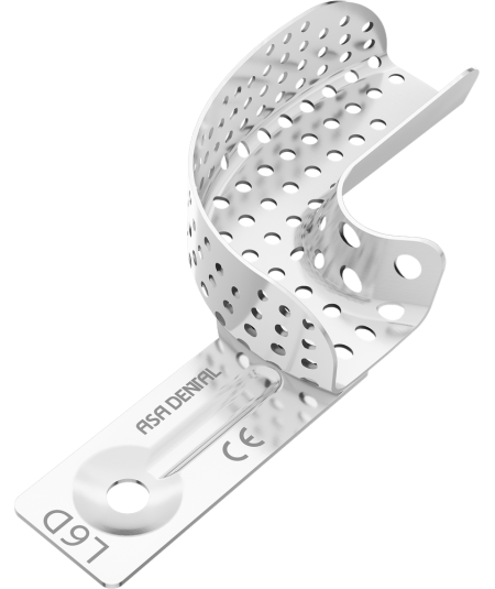Porte Empreinte Perforé Partiel - 1u - ASA DENTAL