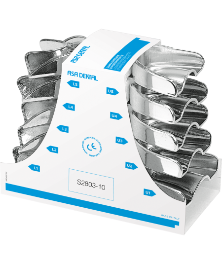 Porte Empreinte Non Perforé Newsuper Coffret - 10u - ASA DENTAL