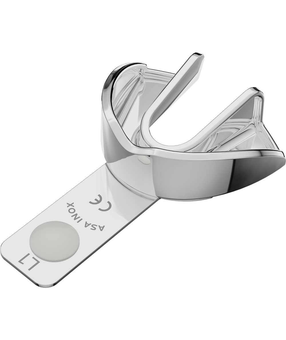 Porte Empreinte Non Perforé Avec Bord Codicolor - 1u - ASA DENTAL