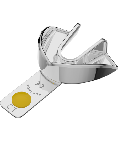 Porte Empreinte Non Perforé Avec Bord Codicolor - 1u - ASA DENTAL