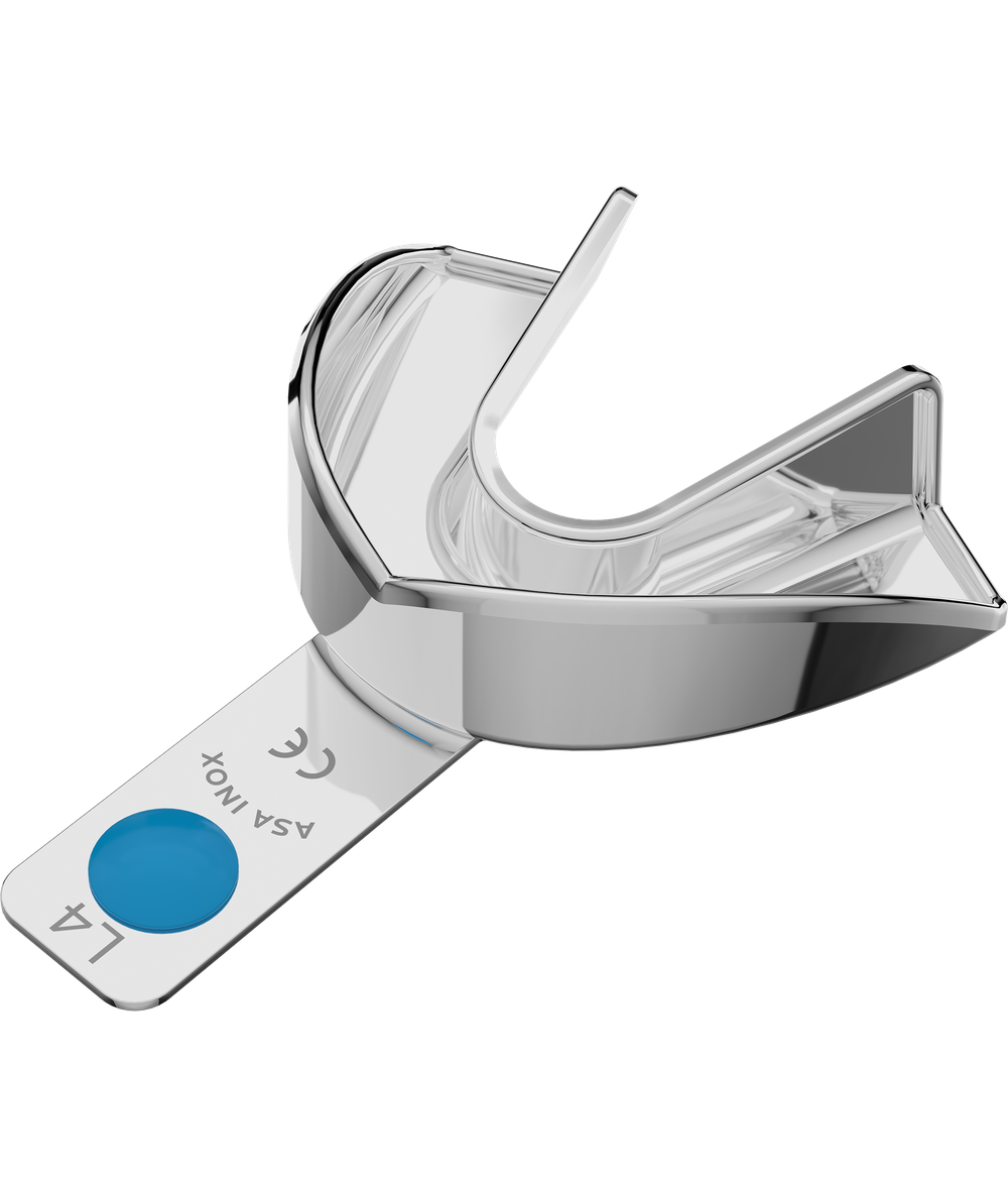 Porte Empreinte Non Perforé Avec Bord Codicolor - 1u - ASA DENTAL