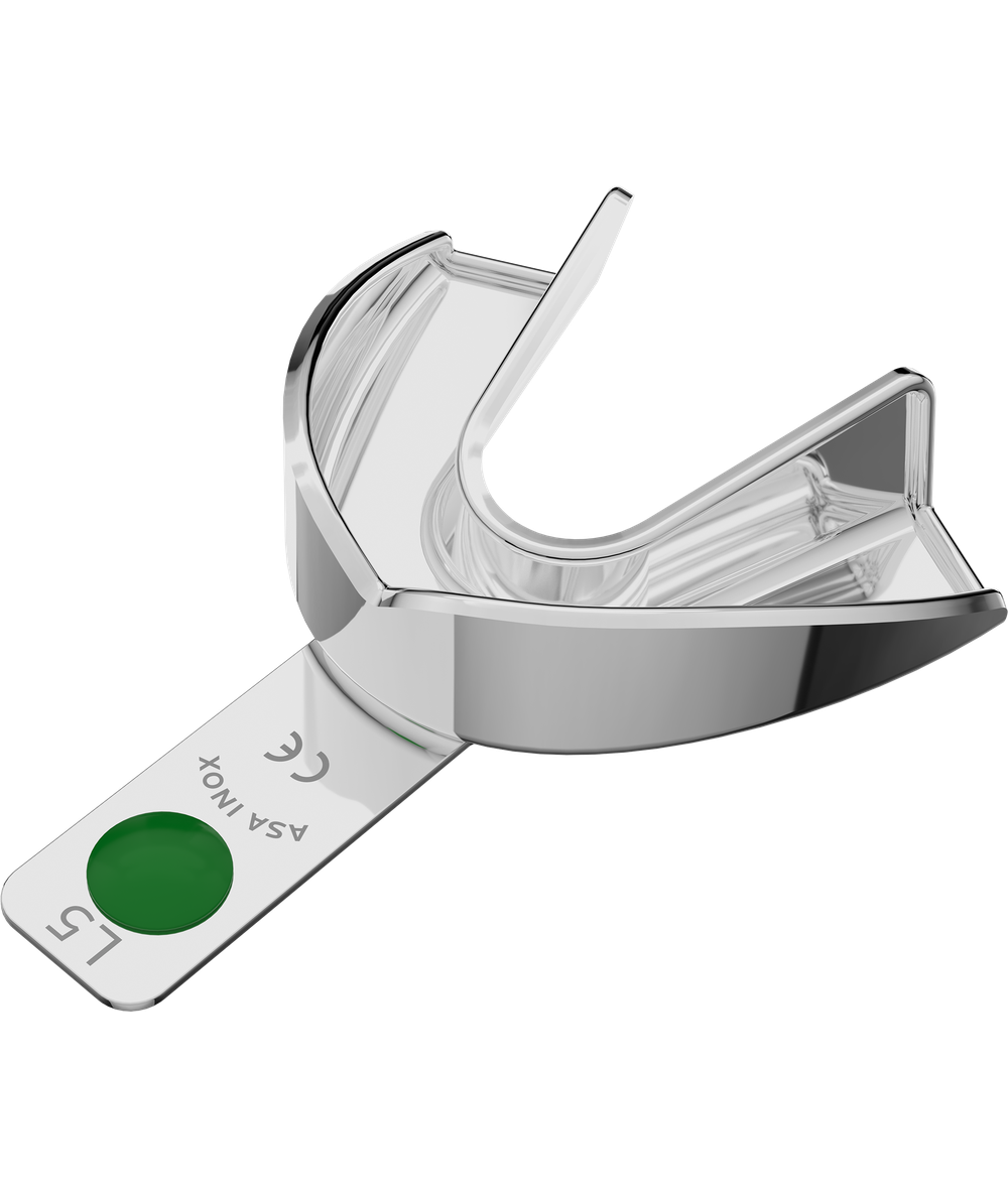 Porte Empreinte Non Perforé Avec Bord Codicolor - 1u - ASA DENTAL
