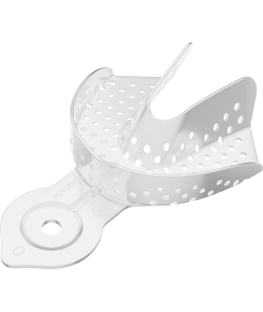 Porte Empreinte Perforé Alu Coloré Avec Bord - 1u - ASA DENTAL