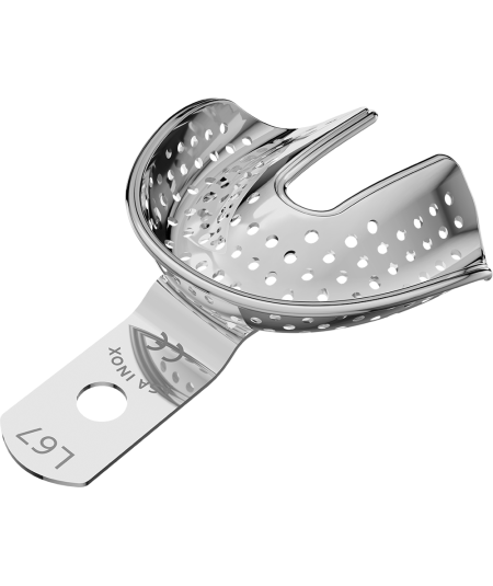 Porte Empreinte Perforé Edenté - 1u - ASA DENTAL